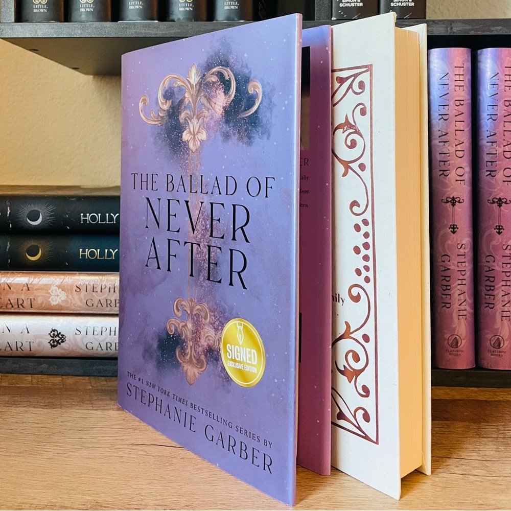 B&N Exclusive Signed Edition The Ballad of Never After by Stephanie Garber